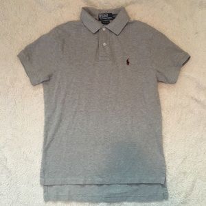 Grey Polo Ralph Lauren Polo Shirt! Size Medium